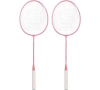 Ensemble De Badminton,2 Pièces/Ensemble De Raquettes De Badminton En Alliage De Fer Avec 3 Volants,Seau De Badminton Et Sac De Raquette Pour L'entraînement Des Étudiants