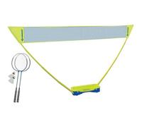 Schildkröt Set de badminton Funsports Compact – Filet, 2 raquettes, 2 volants, étui plastique 970992