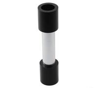 Ensemble de bagues d'amortisseur arrière de vélo - Tube en aluminium et coussinets en caoutchouc noir pour suspension souple de vélo de montagne, tube de 8 mm ID / 12 mm OD, coussinets ID 12 à 16 mm