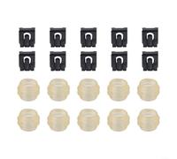 Ensemble de bagues de vitesses en caoutchouc et métal et clip de levier de vitesse pour Mercedes 1977-1996 300D 300E 300SD 300SDL 300SE 300SEL 350SD 350SDL 400E 400SE 400SEL