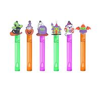 Ensemble de baguette à bulles d'Halloween pour groupe amusant sur le thème des chauves-souris encourage les activités de plein air Baguette à bulles d'Halloween