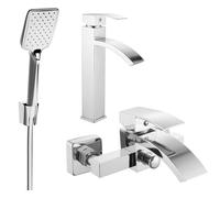 Ensemble de baignoire Mexen Libra R62, chrome - 745113R62-00