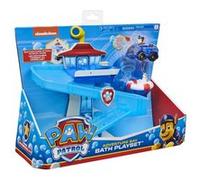 Paw Patrol Playset de bain + véhicule Adventure Bay 6060970 – Chase lumineux 3 ans et +