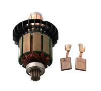 Ensemble de balais de carbone 619380-9 619583-5 avec rotor d'armature de moteur 194427-5 CB-440 pour DDF482 DHP482 DHP482RAE, DHP482Z DDF482RME, DHP482RME DDF482RFE Tournevis pour perceuse électrique