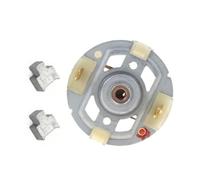 Ensemble de balais de charbon pour perceuse électrique avec support pour outils électriques RS550, RS540 et RS555 DC - Brosses de rechange en fibre de carbone et support de montage en métal