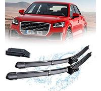 Ensemble de balais d'essuie-Glace de Pare-Brise de fenêtre Avant de 24 "+ 19", pour Audi Q2 2016 2017 2018 2019 2020 balais d'essuie-Glace de Voiture