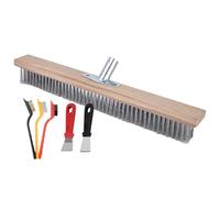 Ensemble de balais en fil d'acier inoxydable - Outil de nettoyage pour