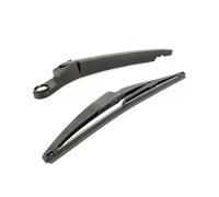 Ensemble de balais et bras d'essuie-glace arrière 11" pour Peugeot 407 SW 407SW (6E) 2004-2011 pour Citroën C5 01-08 accessoire d'essuie-glace arrière en caoutchouc noir