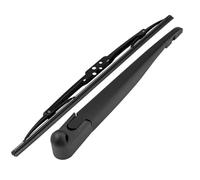 Ensemble de balais et bras d'essuie-glace arrière pour Citroën Berlingo 1996-2008 pour Peugeot Partner 1996-2007, accessoire d'essuie-glace arrière en caoutchouc noir