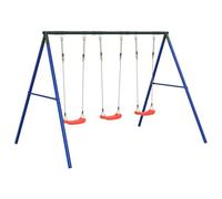 Ensemble de balançoire d extérieur avec 3 balançoires