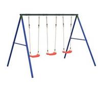 Ensemble de balançoire d extérieur avec 3 balançoires