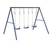 Vidaxl Ensemble De Balançoire D'extérieur Avec 3 Balançoires