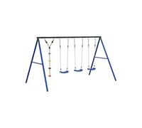 Vidaxl Ensemble Balançoire D'extérieur Balançoires Et Corde À Disque