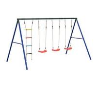 Vidaxl Ensemble De Balançoire D'extérieur Avec Balançoires Et Échelle