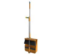 Ensemble de Balayette et Pelle à Balai, Pelle et Balayette Long Manche, Balai Rotatif 180 Degrés, Pelle à Balai avec Peigne, Outils de Nettoyage pour Maison Cuisine Chambre Bureau Extérieur Intérieur