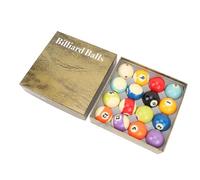 Ensemble de Balles de Table de Billard, Balles de Billard 16pcs Professionnels 2,3 Pouces de Diamètre pour la Pratique