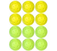 Ensemble de balles d'entraînement souples - Paquet de 12 balles d'entraînement silencieuses, équipement de sport de 7,4 cm | Accessoires d'exercice légers pour le divertissement, les exercices de lois