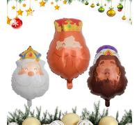 Ensemble de Ballons | 3 Pièces Jouets Nouveauté King - Grands Ballons - Pour Festivals En Plein Air, Fêtes, Vacances, Carnaval, Fêtes Et Réunions Familiales