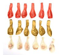 Ensemble de ballons à paillettes, ballons de fête, ballons à confettis pour décorations de mariage, d'anniversaire, de remise de diplôme, feuille d'aluminium en latex, paquet de (35x2 5cm/13,8x9,8