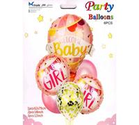 Ensemble de ballons Baby Boy/Girl, 30-79cm, 6 pcs. BCS-402