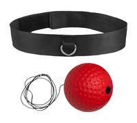 Ensemble De Bandeau À Balle Réflexe De Boxe - Boule De Réflexe D'entraînement Pour Les Débutants | Équipement D'entraînement Pour Débutants Fitness | Boules De Vitesse De Réaction En Nylon PU Pour La
