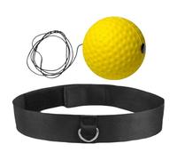 Ensemble De Bandeau À Balle Réflexe De Boxe - Boule De Réflexe D'entraînement Pour Les Débutants | Équipement D'entraînement Pour Débutants Fitness | Boules De Vitesse De Réaction En Nylon PU Pour La