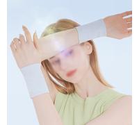 Ensemble de bandeau absorbant la transpiration avec bandeau et bracelets pour la gym, la course, le tennis, le yoga et les activités de plein air, doux et extensible (gris)