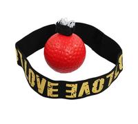 Ensemble de bandeau réflexe de boxe, ballon réflexe boxeur, bandeau d'entraînement de boxe pour adultes - Équipement d'entraînement de force Balles réflexes pour cour, parcs, salon, chambre à coucher