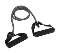 Ensemble de Bandes de résistance, Bandes d'exercice en Caoutchouc Extensible de résistance Corde d'entraînement Tube d'entraînement Exercice Stretch Fitness Home Set pour Yoga Gym(Noir)