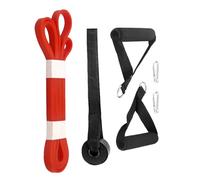 Ensemble de bandes de résistance - Sangle élastique en latex pour entraînement musculaire, cordon d'étirement du corps, sangle de force robuste, kit d'entraînement pour exercices physiques, équipement