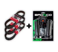 ENSEMBLE DE BANDES D'ENTRAÎNEMENT X 3+ MANHOLDS CHAUFFÉS - VTT / VU G-FORCE