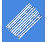 Ensemble de bandes LED pour LG 42 pouces, 42LA620S 42LN5400 42LN5700 1216A 1217A 1338A 1385A,, 10 pièces ""Nipseyteko