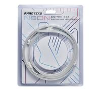 Ensemble De Bandes LED RGB Numériques Phanteks Neon (400M X 2 Pcs) Blanc