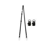 Ensemble de bandoulière en Cuir sans Perforation pour Mini-Sac, Accessoire de bandoulière Transformable,Noir Argent,0,9 x 120 cm