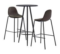 5-delige Barset stof zwart3051130