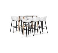 Ensemble de bar 7 pcs Blanc