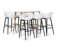 Ensemble de bar 7 pcs Blanc