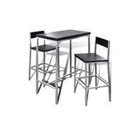 Ensemble de bar à petit déjeuner Noir G