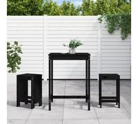 Ensemble de bar de jardin 3 pcs bois massif de Douglas ensemble de pub vidaXL