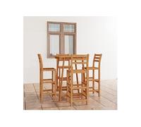 Vidaxl Ensemble De Bar D'extérieur 5 Pcs Bois D'acacia Massif