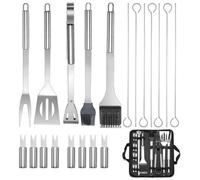 Ensemble de Barbecue, Outil combiné, Gril en Acier Inoxydable, Accessoires