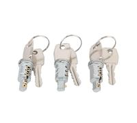 Ensemble de barillet de serrure de porte de voiture, Structure métallique solide, Kit de baril de serrure de porte avant avec clés pour 90 110 130