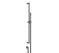 Ensemble de barres de douche Gessi316 800 mm, avec raccord mural coudé 1/2, 727, 54045727, Couleur: Laiton brossé PVD