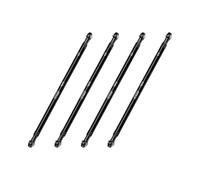 Ensemble de barres de liaison supérieures en alliage d'aluminium 7075-T6 pour LOSI 1/8 LMT 2.0 pour pelleteuse funéraire 4 x 4 essieu solide sans balais Monster Truck-LOS04028 - Noir