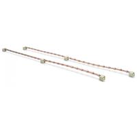 Ensemble de barres de mise à la terre, 2 pcs, 820 mm² x 24 points de connexion, y compris les conducteurs de mise à la terre 2 x 24 points de connexion, y compris les conducteurs de mise à la terre