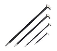 Ensemble de barres de pry mécanique - 4x PRYBARS lourds, outils à à double fin | Kit d'épouleur de moulage de garniture d'amorçage d'alimentation à clou, Construction de résistance maximale en ac