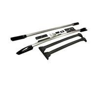 Ensemble De Barres De Toit Et Barres Transversales, 4 Pièces, Porte-bagages, Compatible Avec Honda Odyssey 2018 - 2024 (argent RR + Noir Noir)