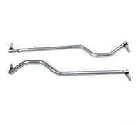 Ensemble de barres de traction gauche et droite pour GY20491 GY20492 avec écrous de verrouillage compatibles avec L100 L130 et G110 Chromoly Steel