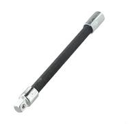 Ensemble de barres d'extension à douille flexible pour clés à cliquet de 1/4", 3/8" et 1/2" - Tiges adaptateurs de 150 mm, 200 mm, 250 mm de long avec construction en acier chromé poli 45# (1-2)