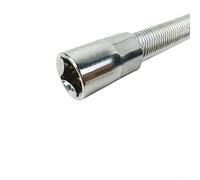 Ensemble de barres d'extension flexibles à douilles 1/4" 150 mm et 200 mm, 3/8" 200 mm et 305 mm, 1/2" 250 mm et 350 mm, acier au chrome vanadium, pour espaces restreints (1/4 150 mm)